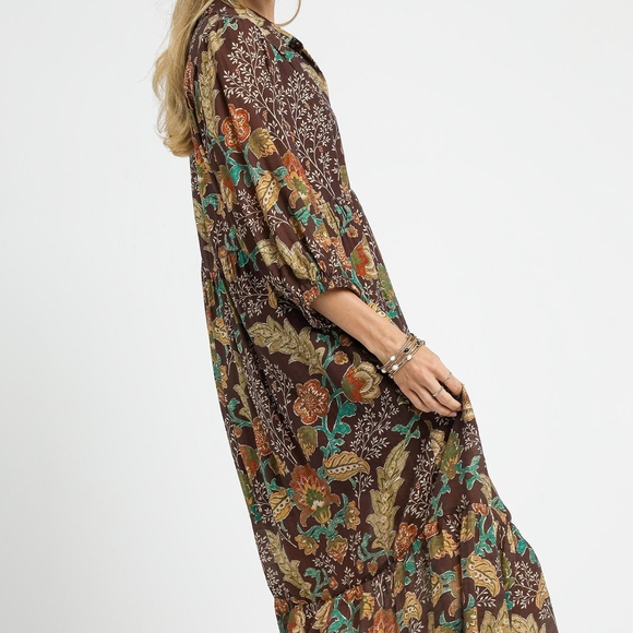 Floral Bohemian Maxi Dress - Picture 8 of 10